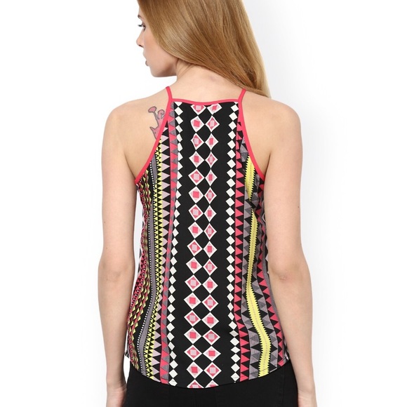 Harpa Women Multicoloured Lightweight Printed Top S/M - Picture 5 of 10